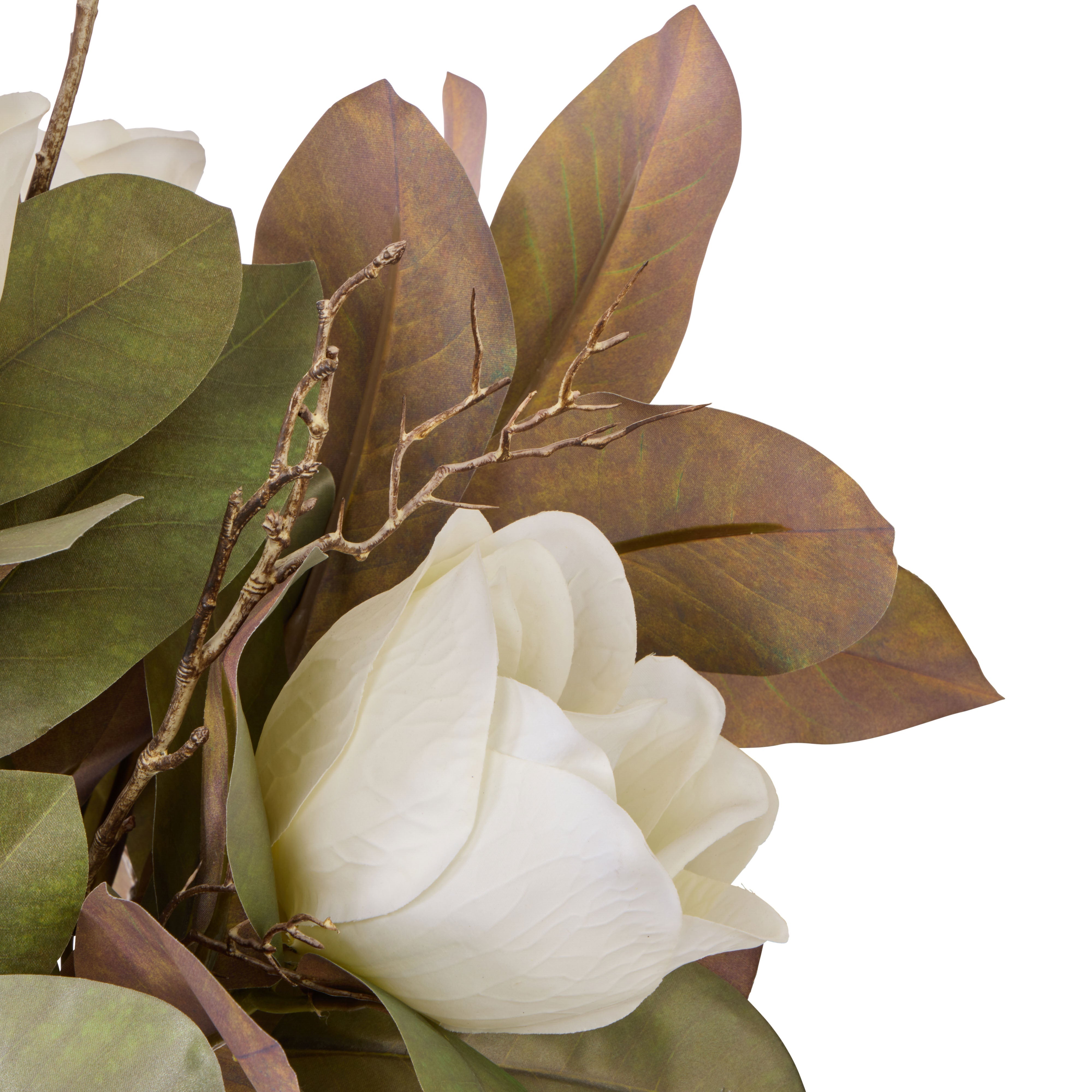 Rogue Magnolia Twig - Elsie White & Green 85cm