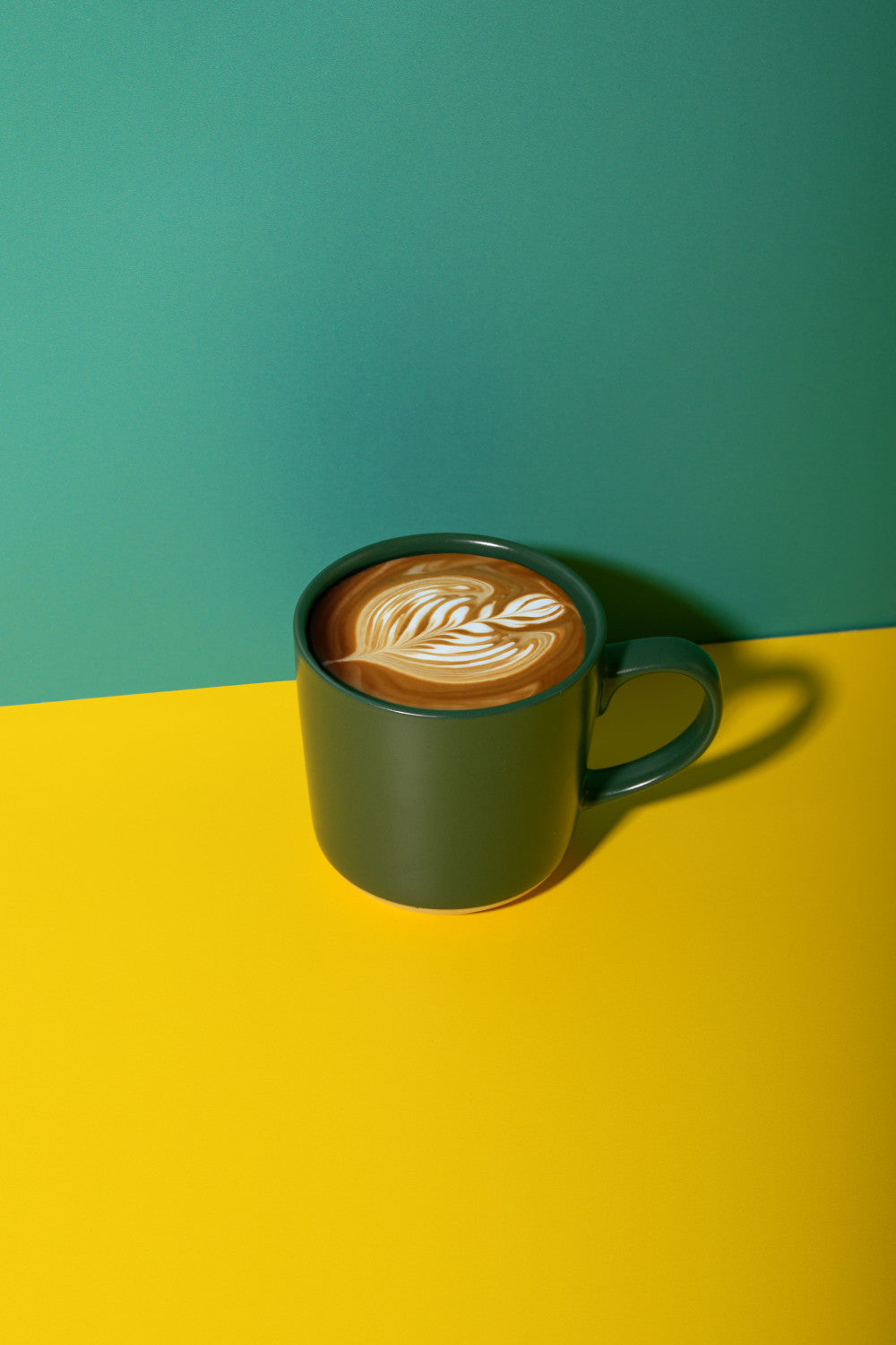 La Cafetière Ceramic Coffee Mug 350ml (Green)
