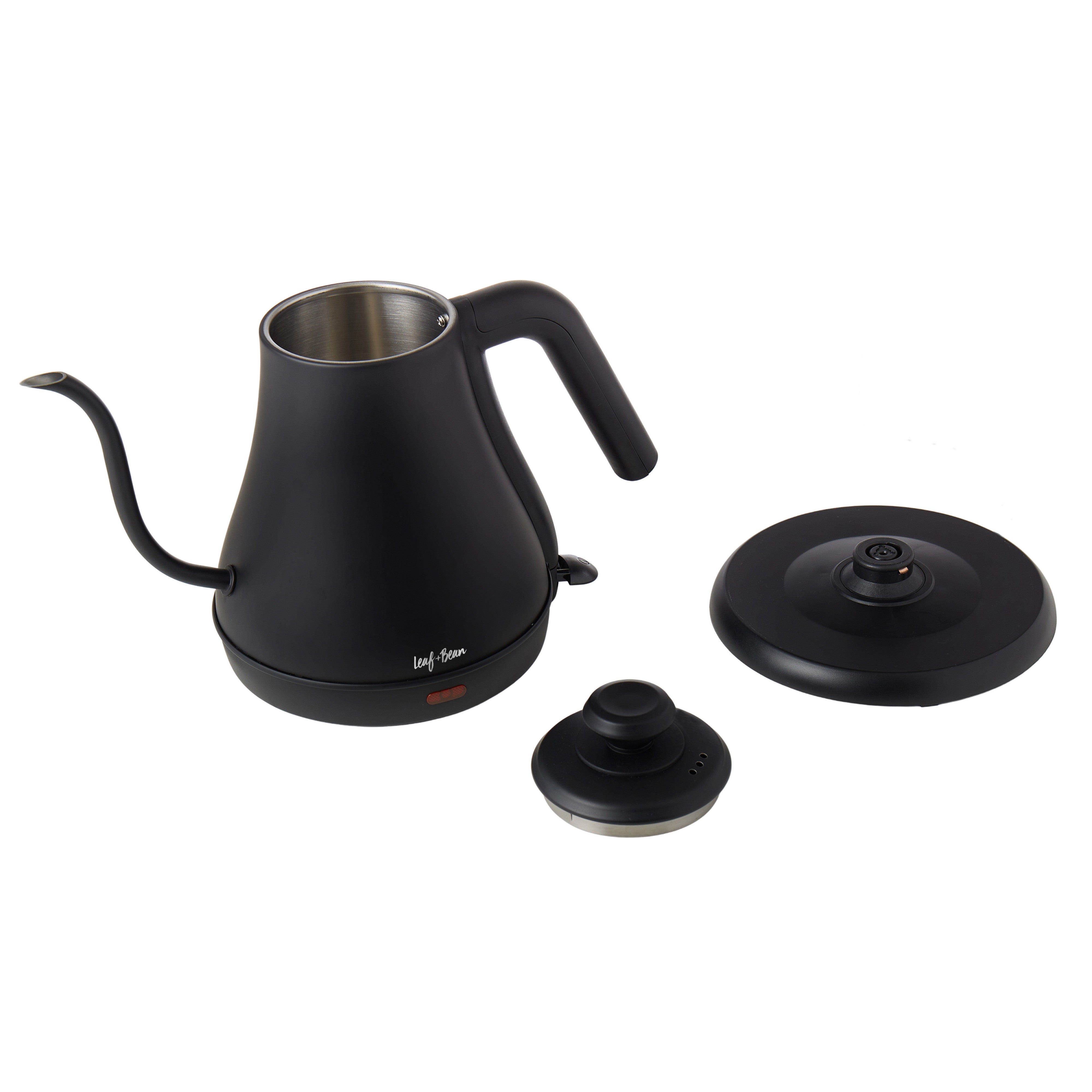 Leaf & Bean Electric Gooseneck Kettle Black