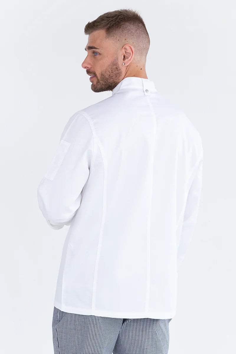 Aussie Chef Tunic White Long Sleeve - XL