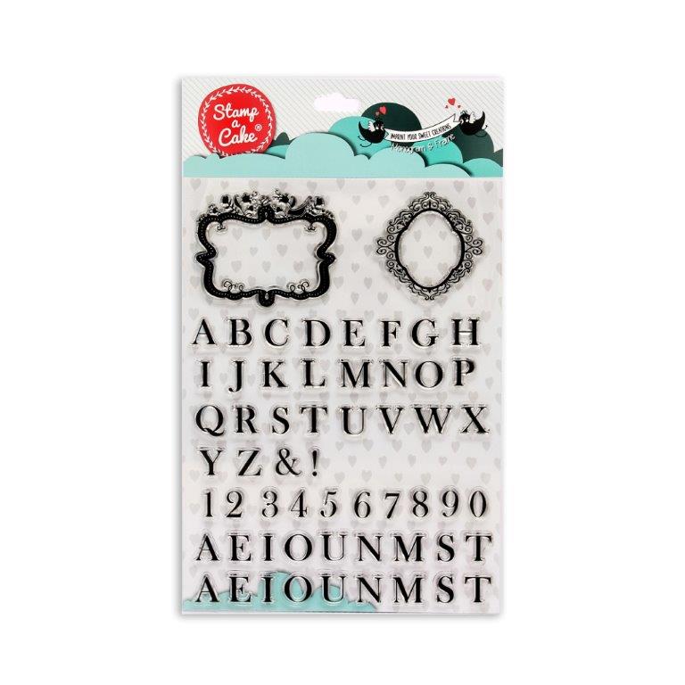 Stamp a Cake Monogram & Frame Stamp