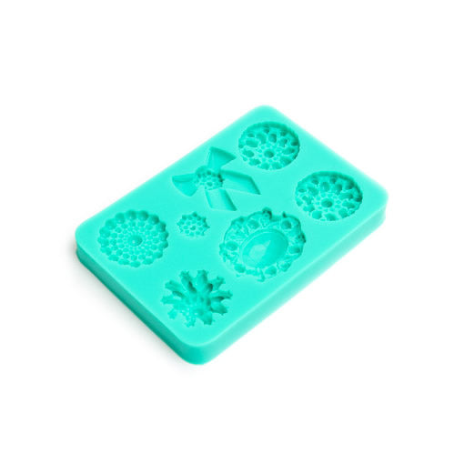 Bake Group Silicone Mould Brooches