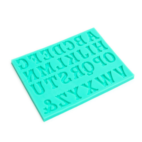 Bake Group Silicone Mould Circus Font Alphabet