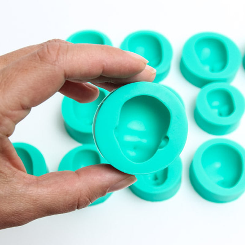Bake Group Silicone Mould Faces Set 1 13 Piece