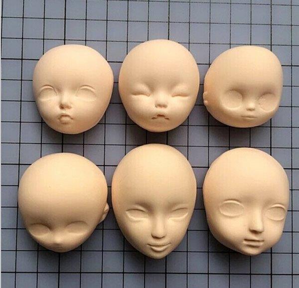 Bake Group Silicone Mould Faces Set 2 6 Piece