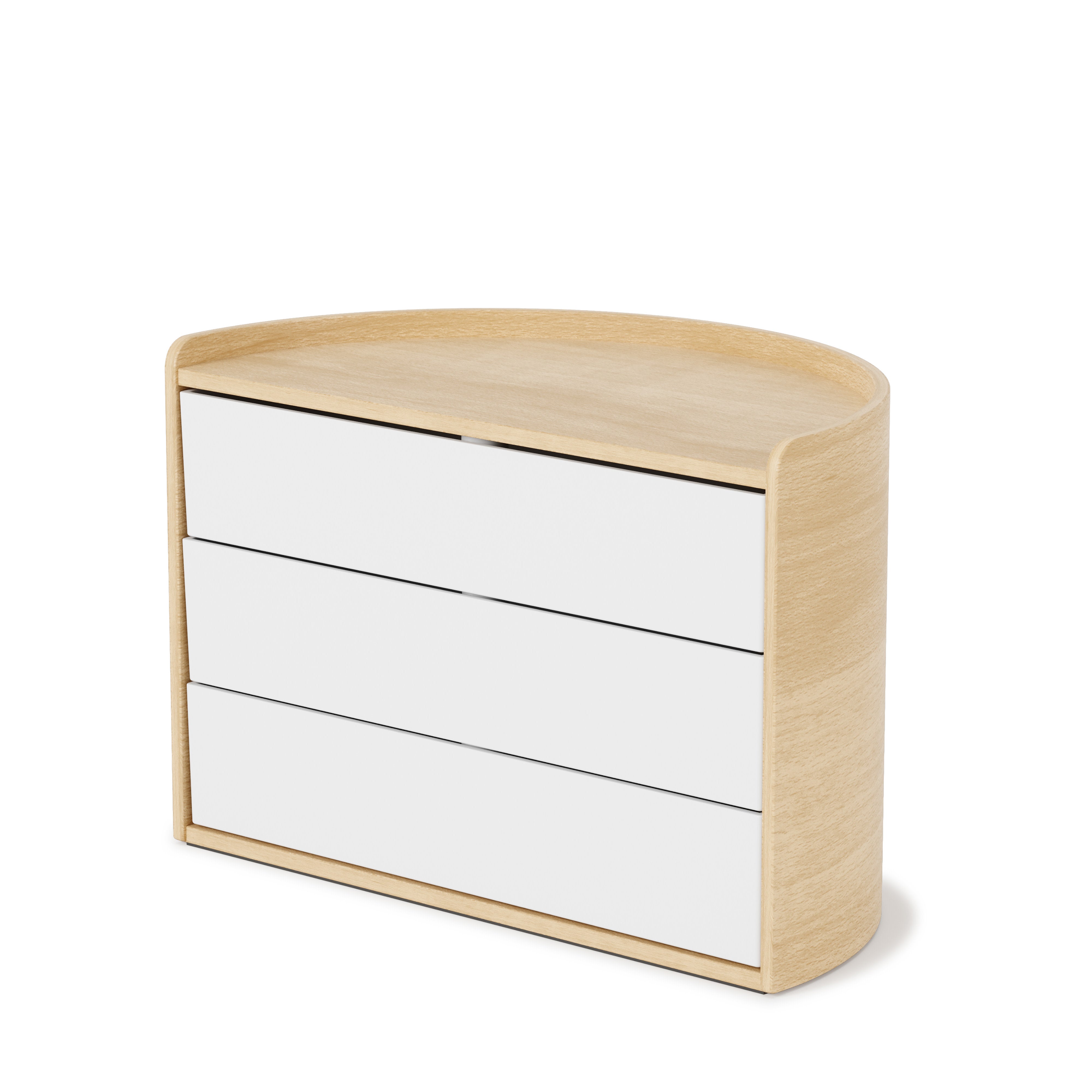 Umbra Moona Storage Box White & Natural