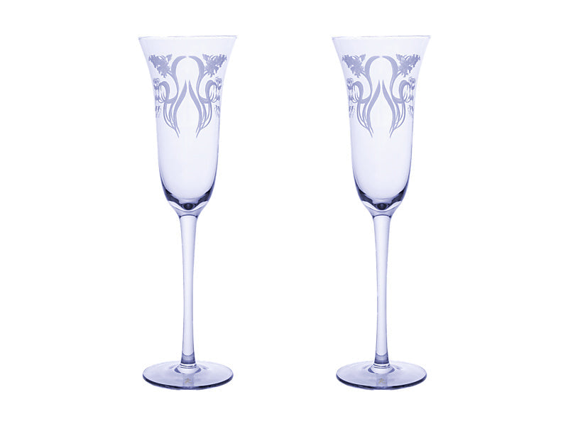 Maxwell & Williams Estelle Michaelides Mystique Prosecco Glass Violet 190ml 2 Piece