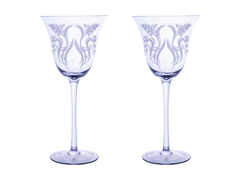 Maxwell & Williams Estelle Michaelides Mystique Wine Glass Melon 320ml 2 Piece