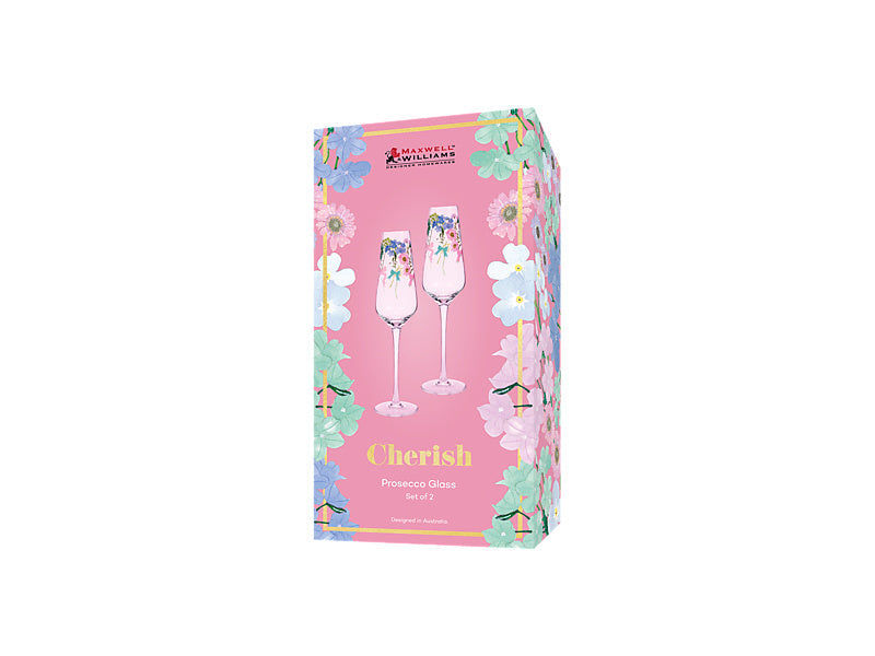 Maxwell & Williams Cherish Prosecco Glass 240ml 2 Piece