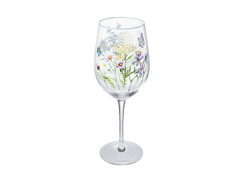 Maxwell & Williams Fluttering Meadow Wine Glass 580ml 2 Piece