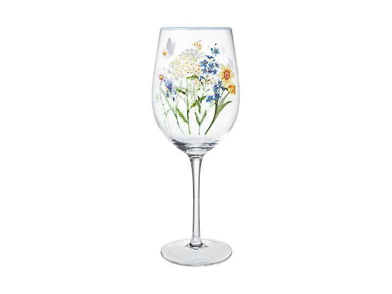 Maxwell & Williams Fluttering Meadow Wine Glass 580ml 2 Piece