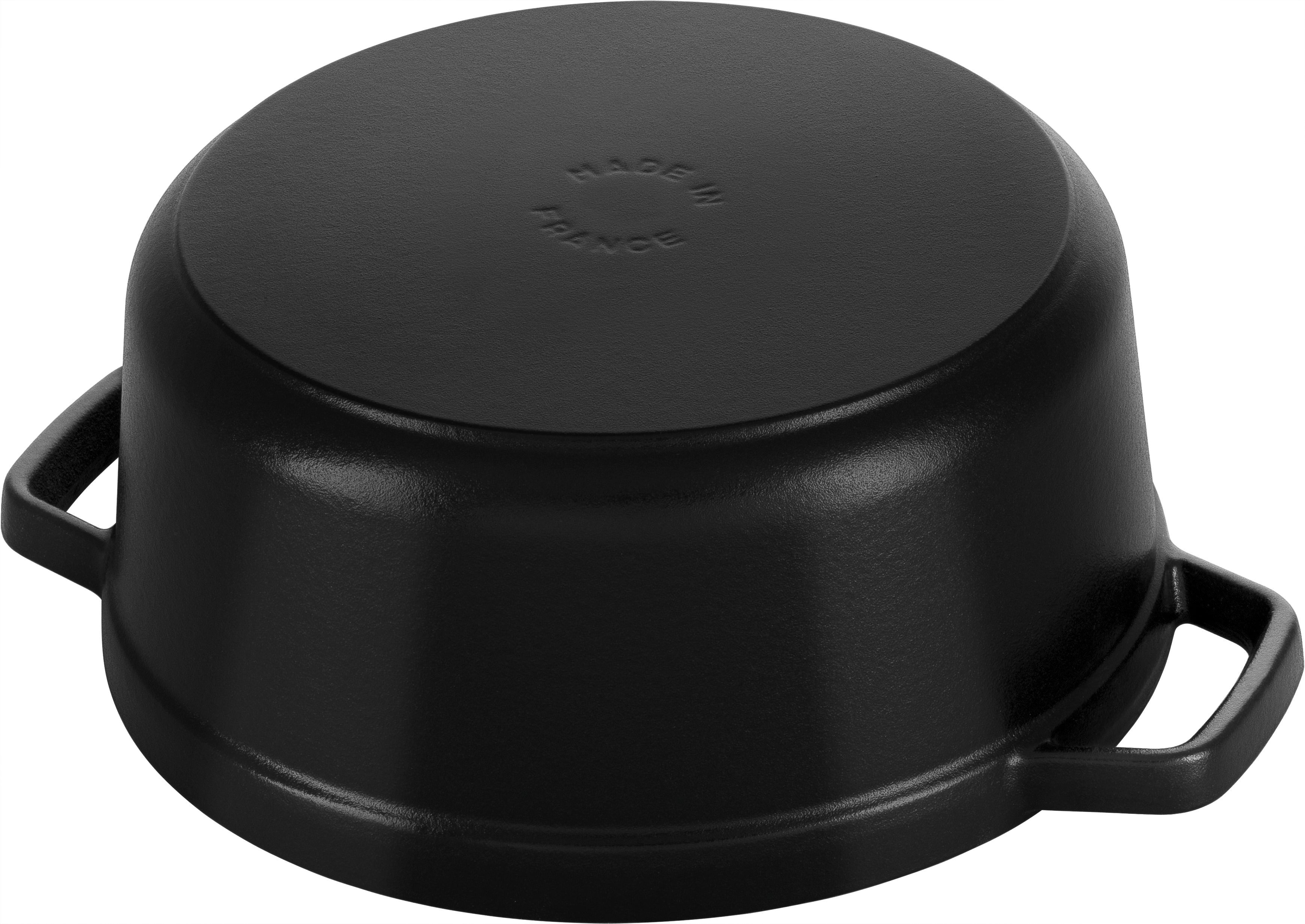 Staub Round Cocotte - 24cm Black