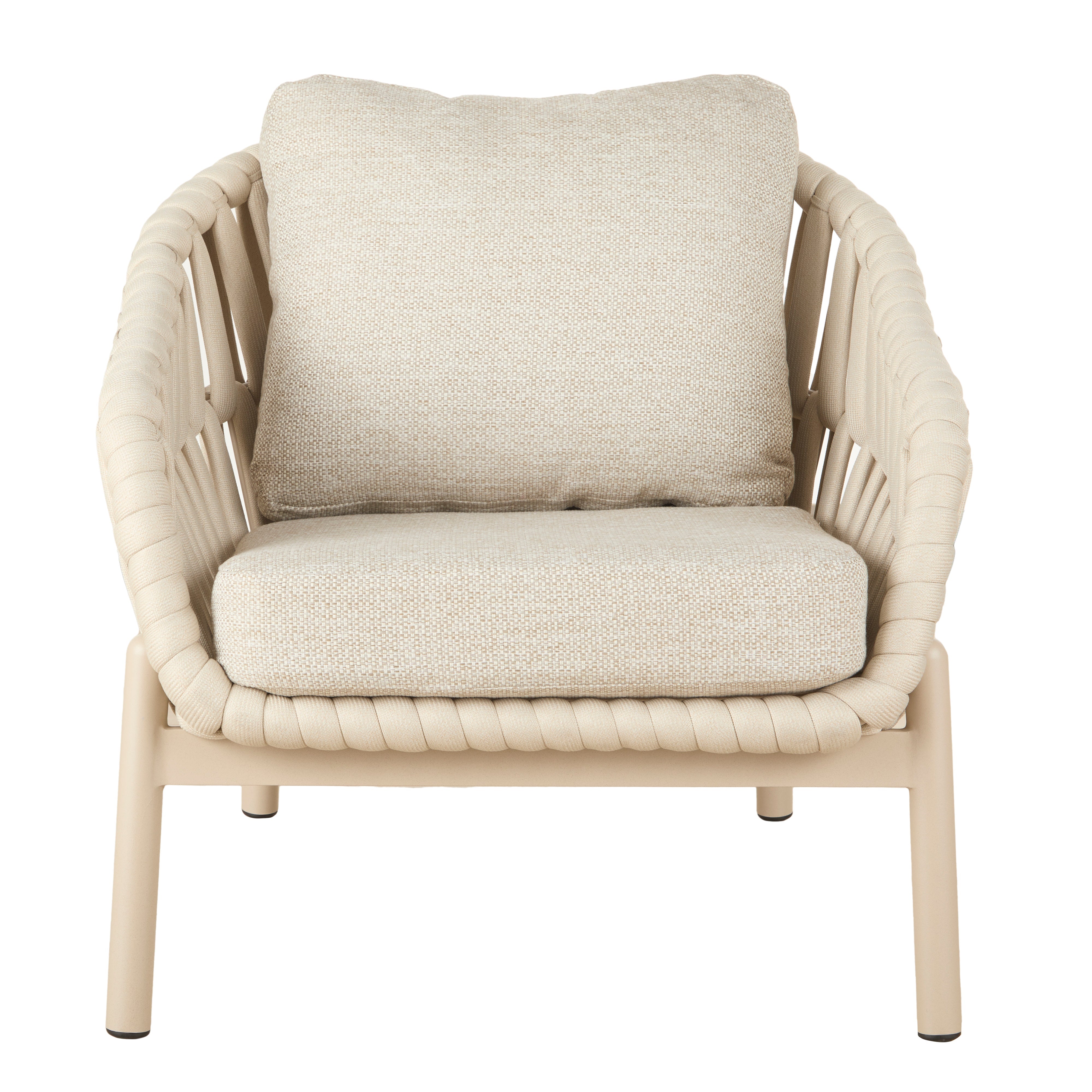 Grand Designs Elwood Outdoor Chair Cream