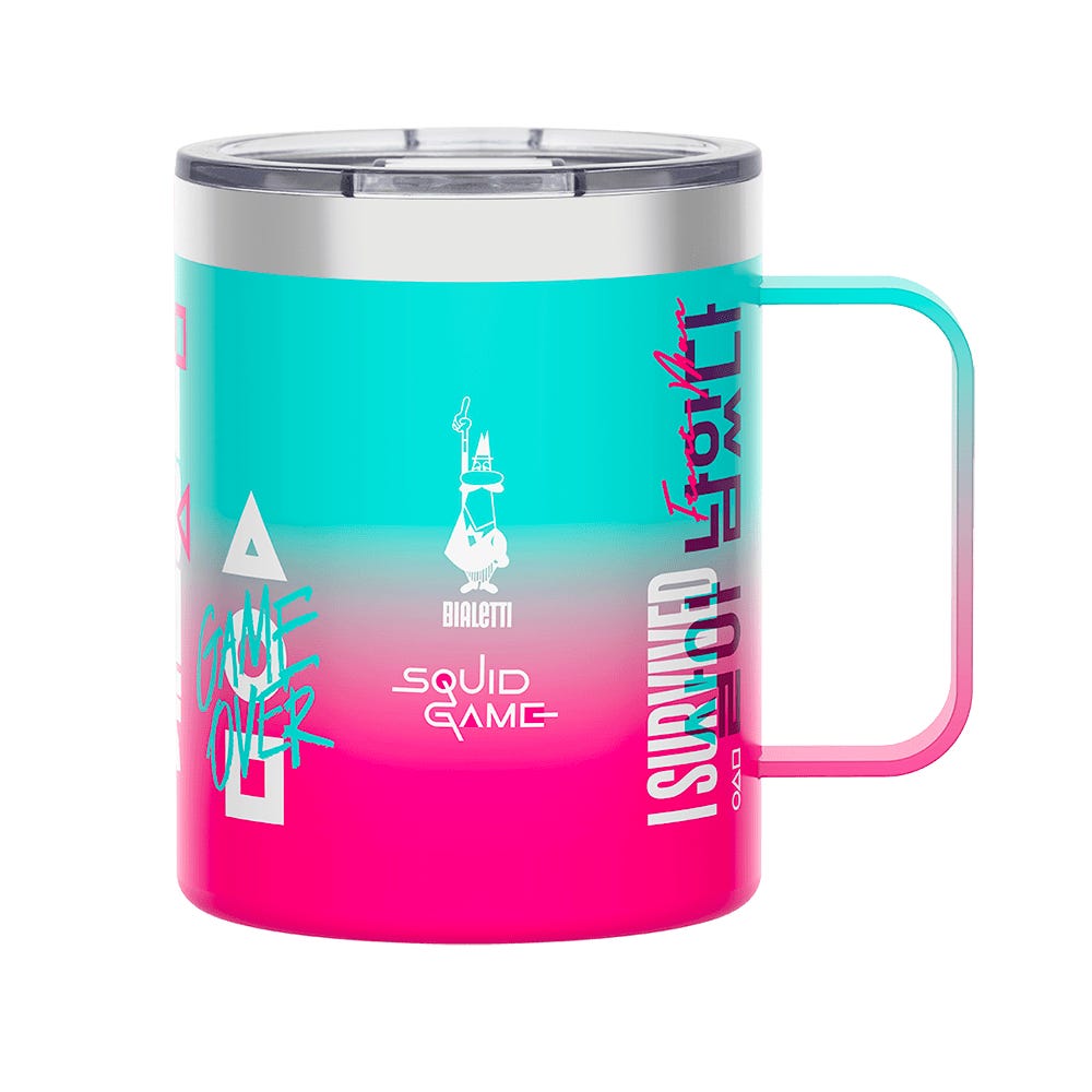 Bialetti Squid Game Insulated Camp Mug 420 ml
