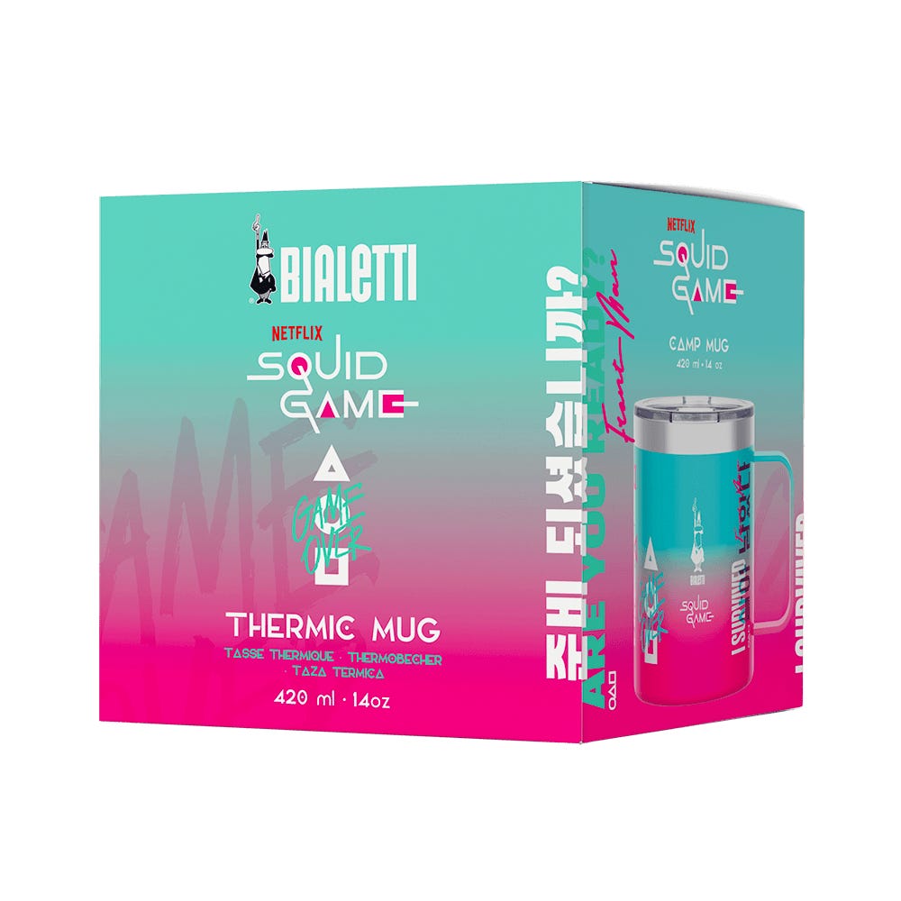 Bialetti Squid Game Insulated Camp Mug 420 ml
