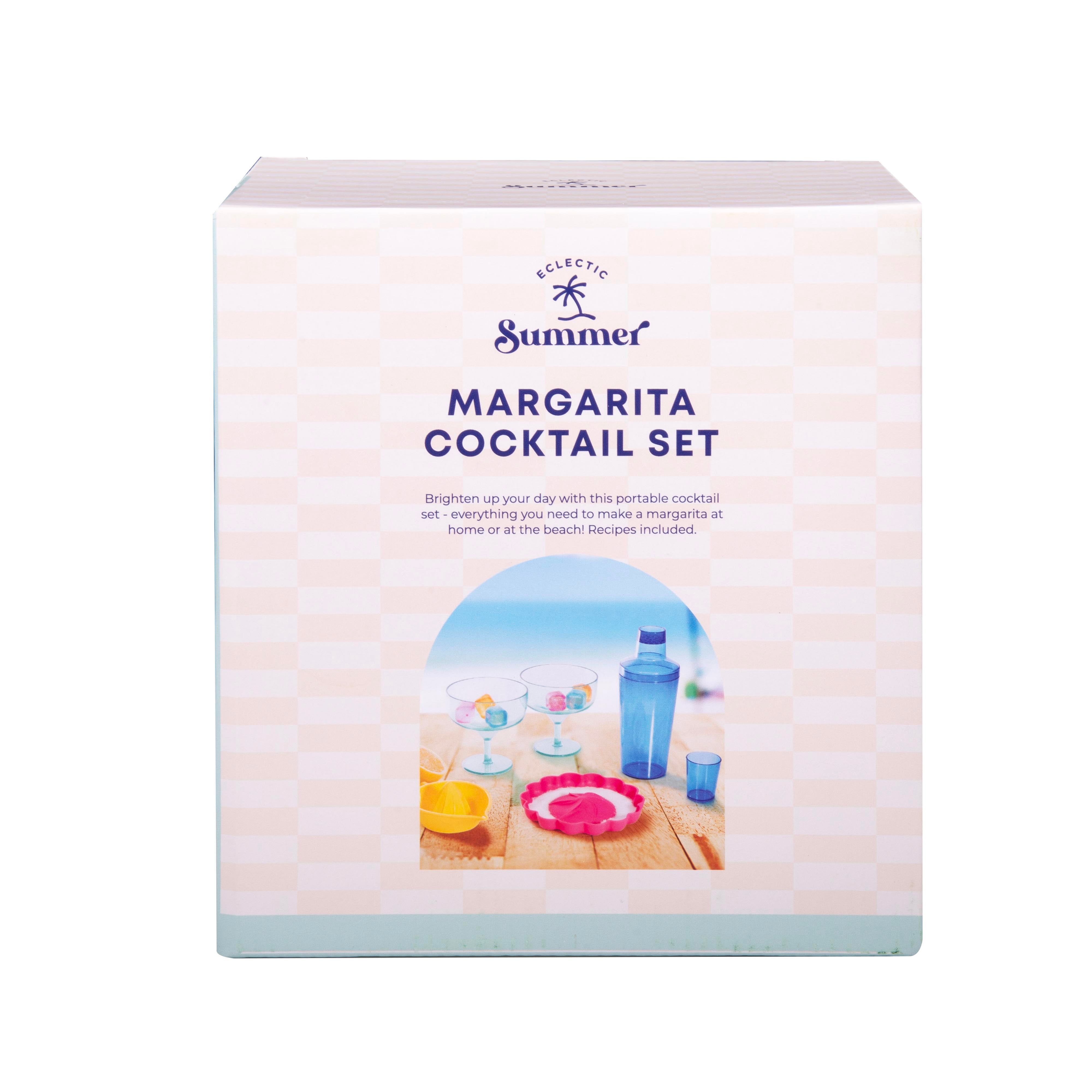 isGift Eclectic Summer Margarita Cocktail Set Multi-Coloured