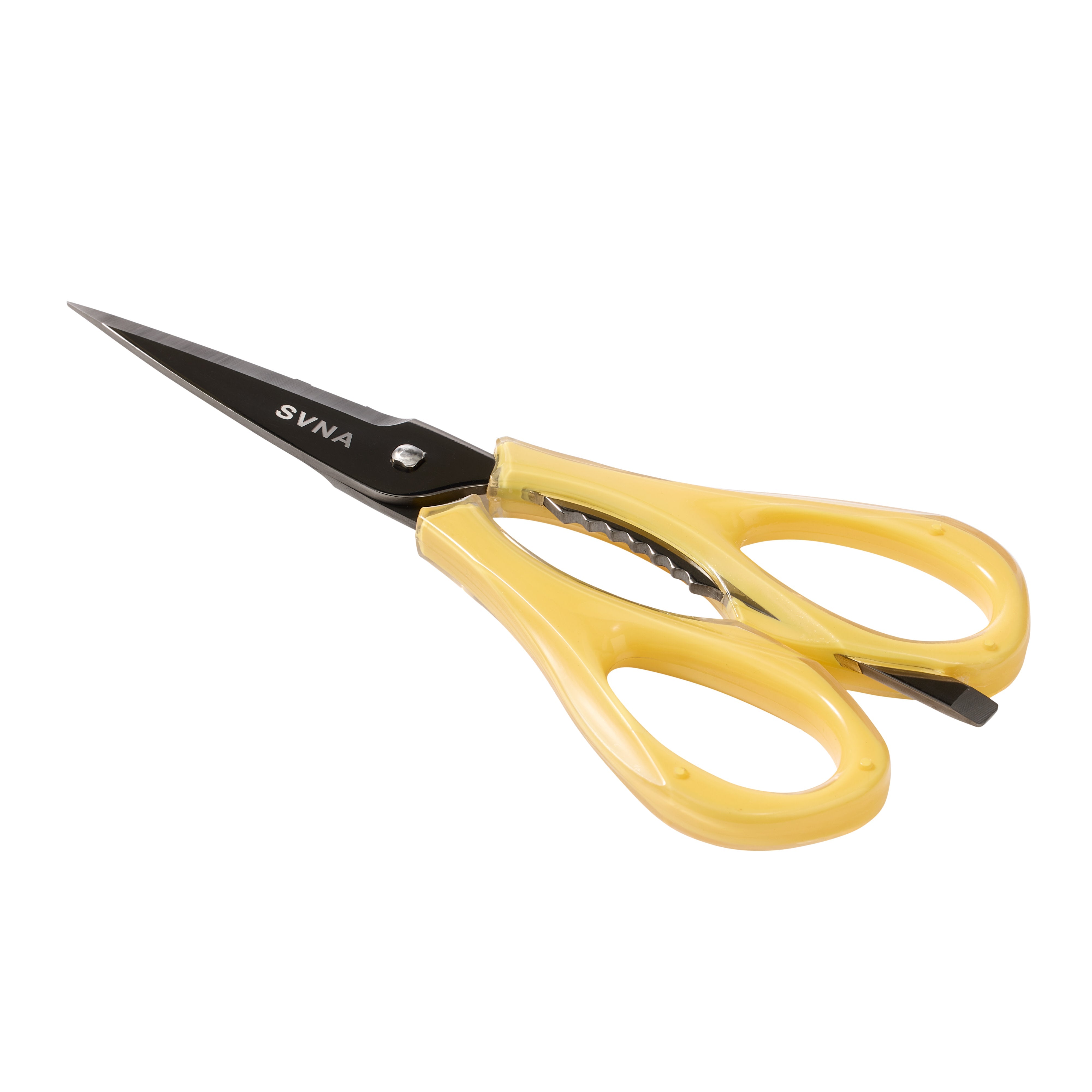 SVNA Stainless Steel Titanium Kitchen Scissors Yellow