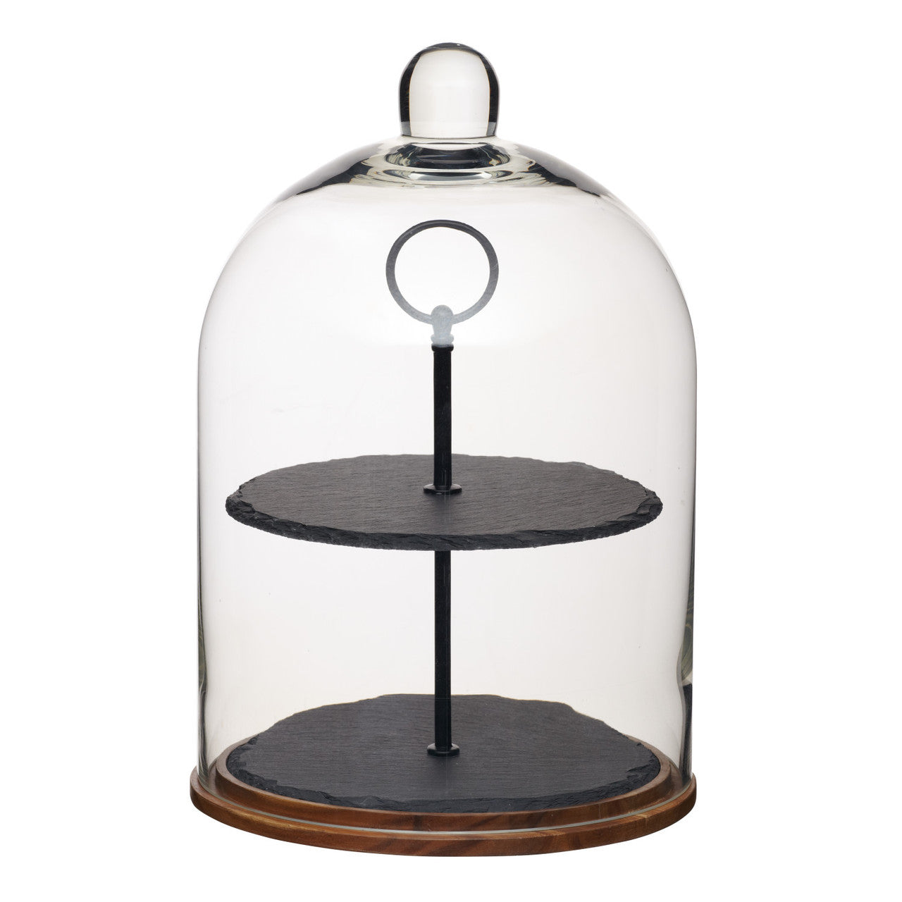 Artesà Two Tier Slate Serving Dome