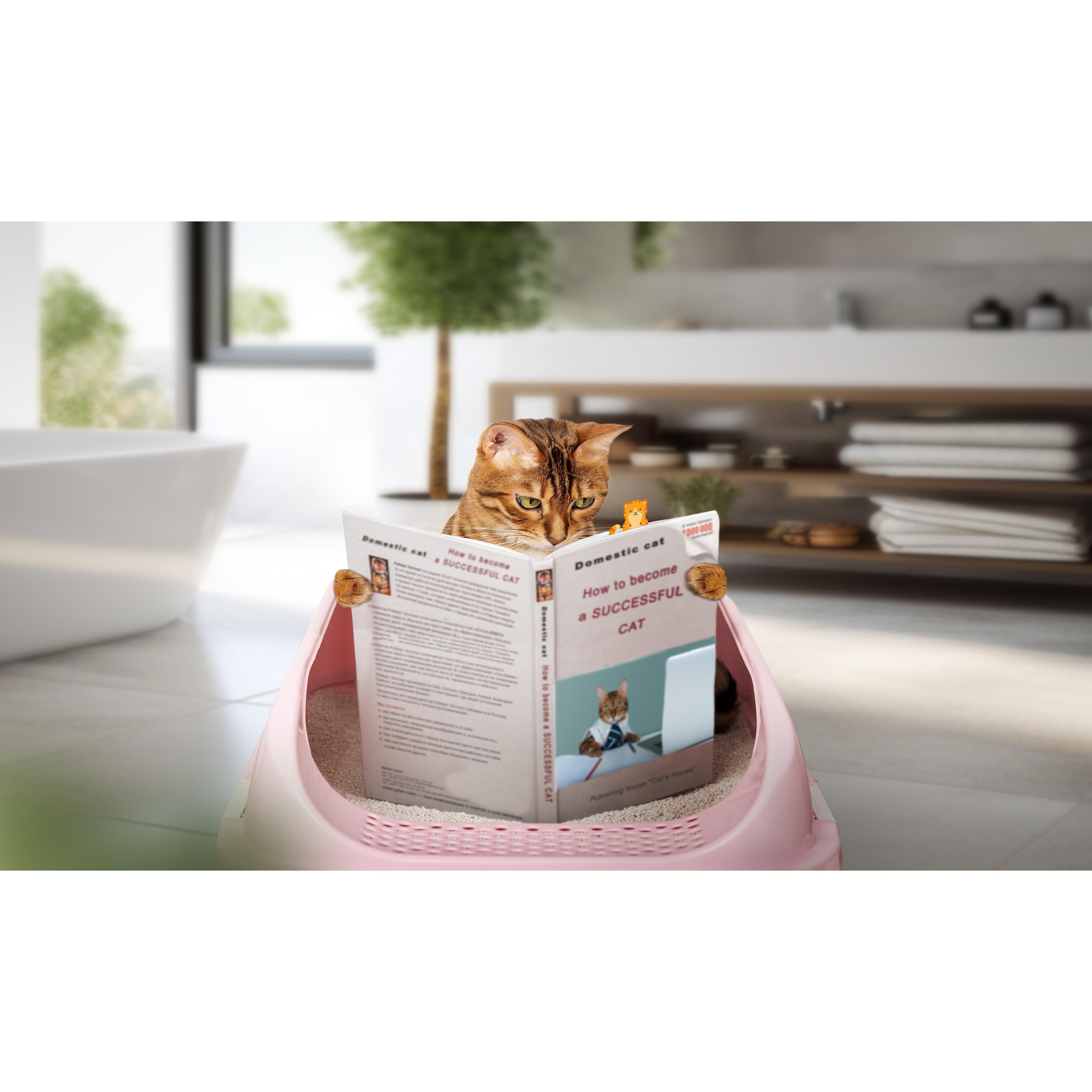 Fred Tale End Cat Bookmarks 2 Piece Set Multi-Coloured
