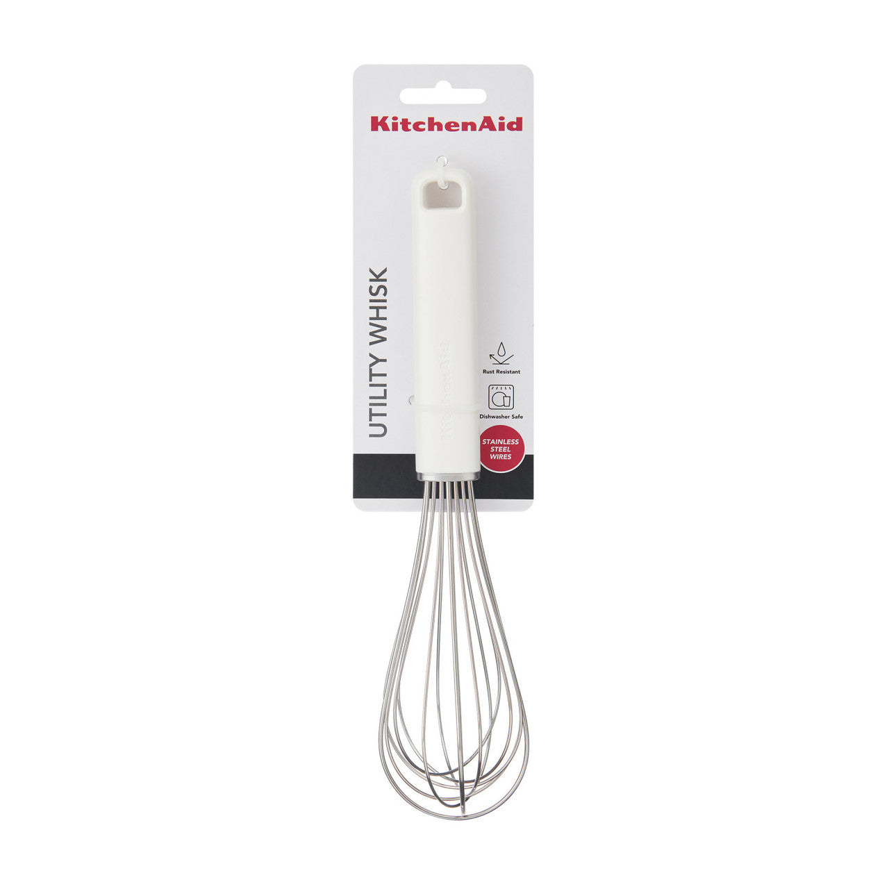 KitchenAid Utility Whisk 27cm (Porcelain White)