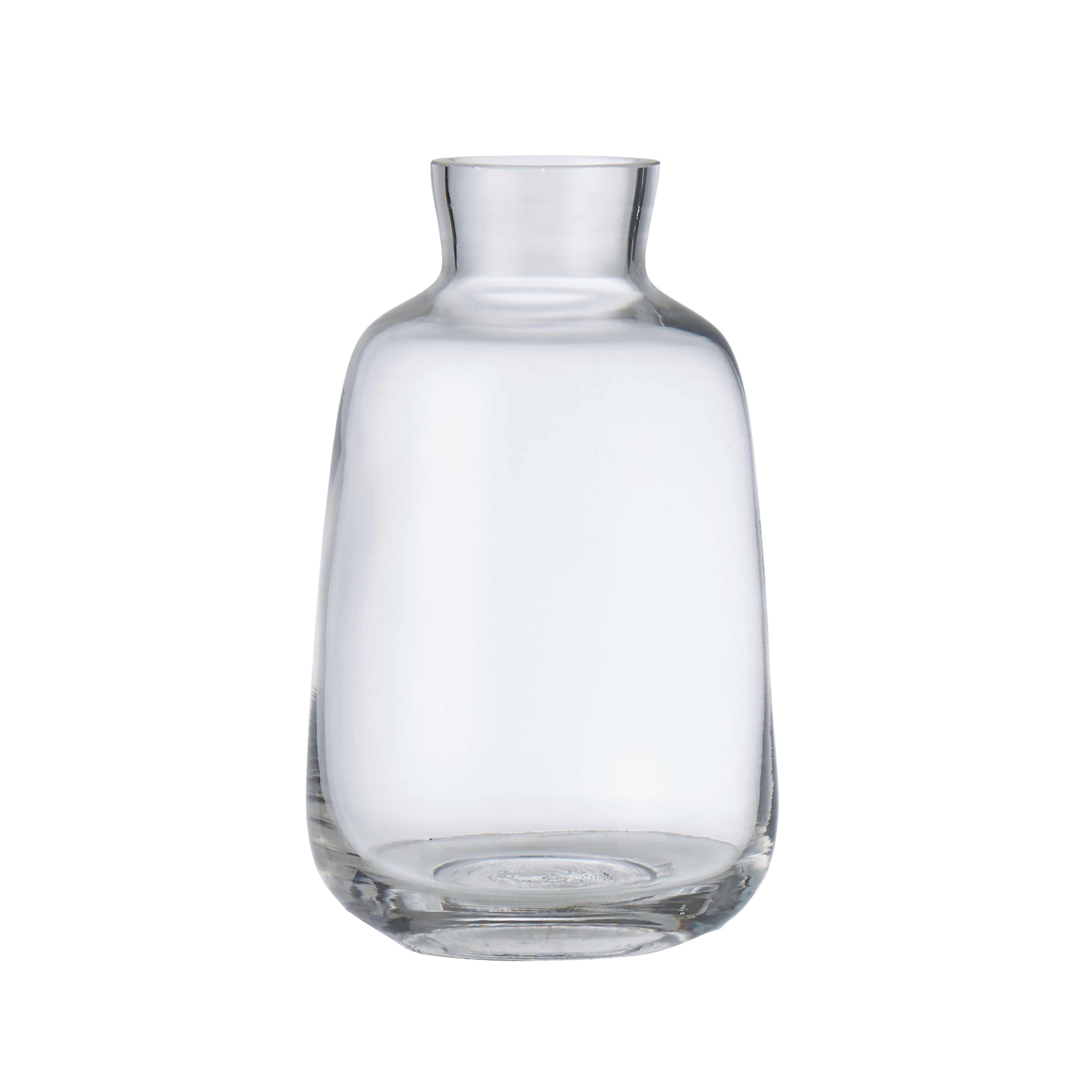 Rogue Clear Glass Vase 7 x 14cm