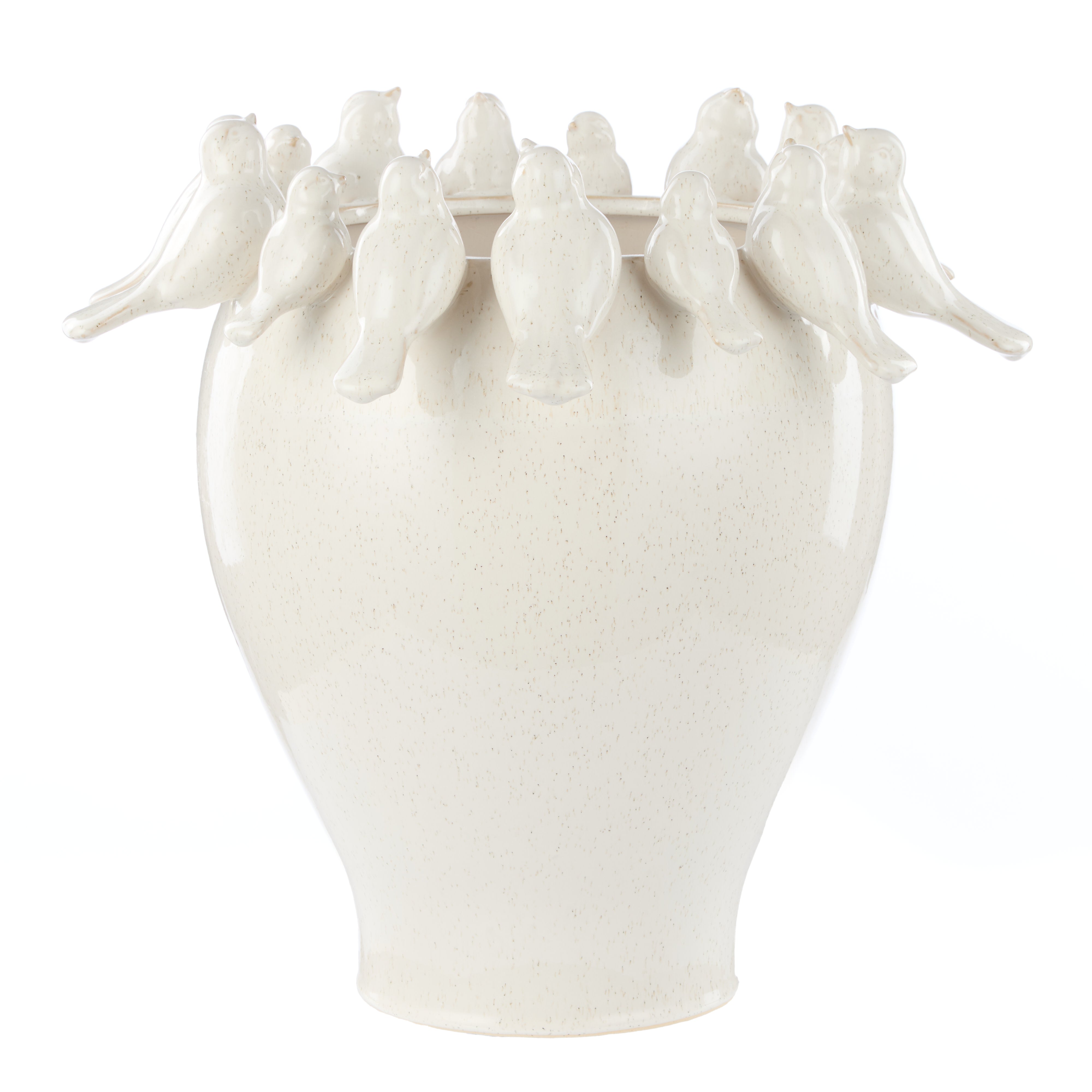Society Home Rosemary Ceramic Bird Vase Large