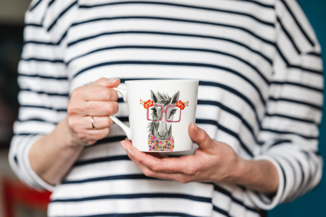 Mikasa x Tipperleyhill Fine China Mug 380ml (Horse)