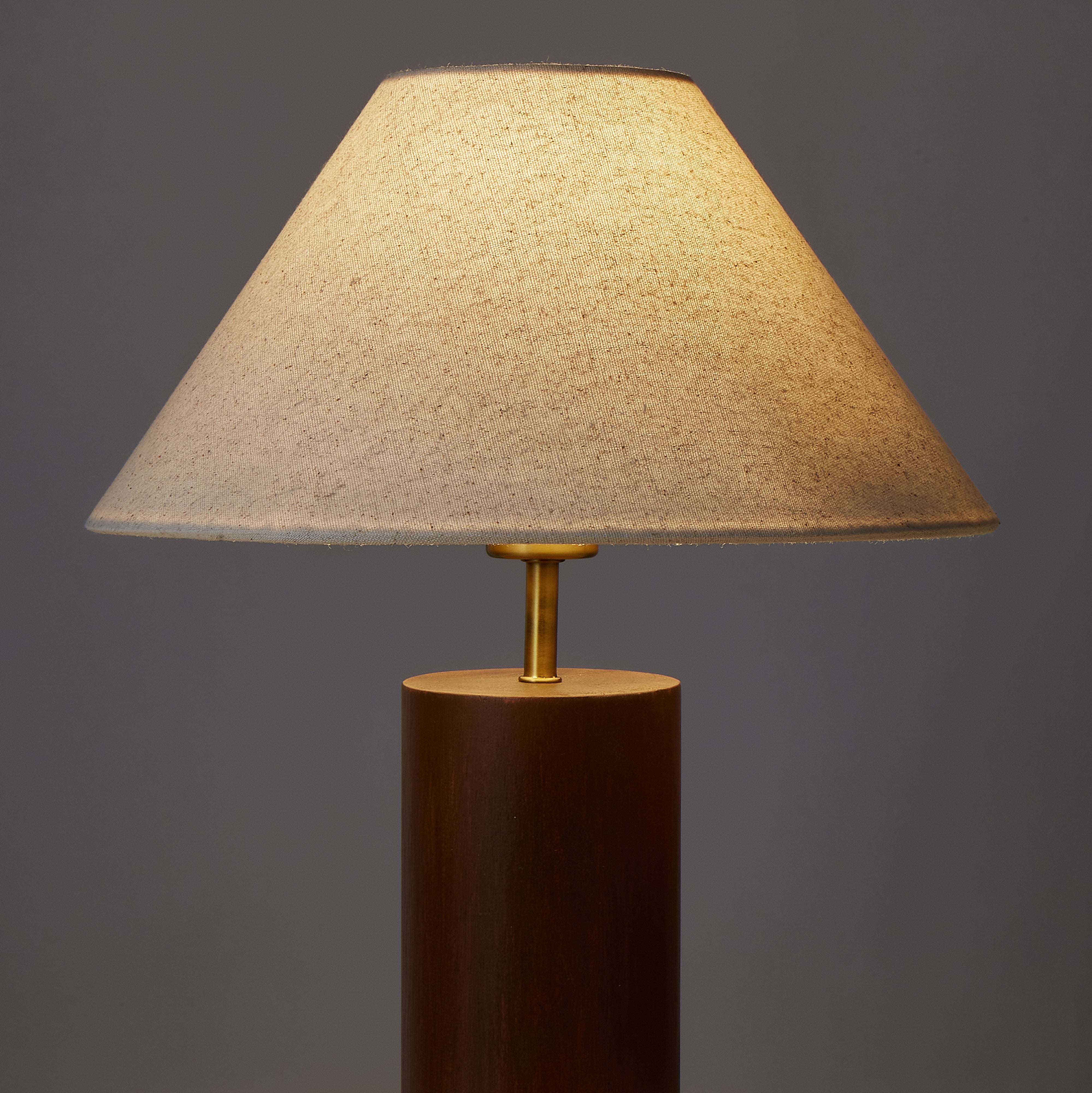 Grand Designs Percival Table Lamp Beige & Brown