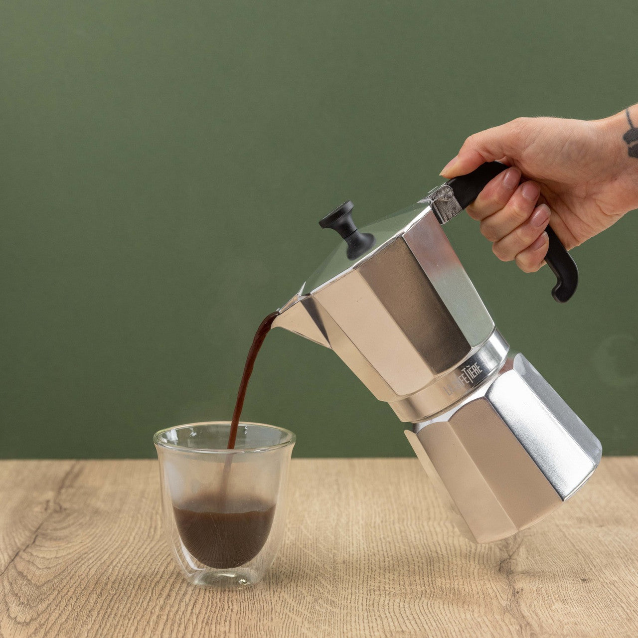 La Cafetière Venice Aluminium Espresso Maker 9 Cup / 450ml