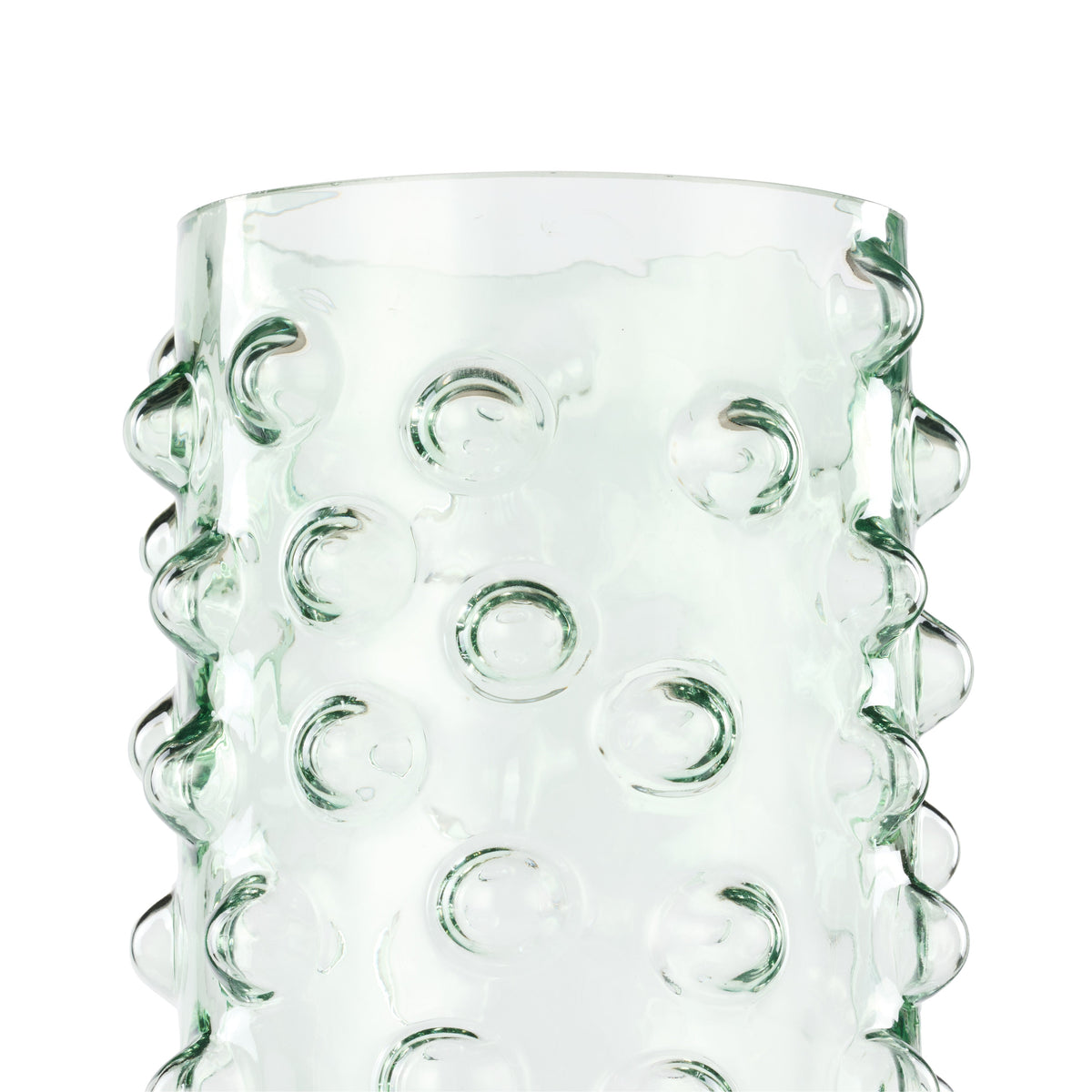Amalfi Sissy Glass Bubble Vase Large Light Green