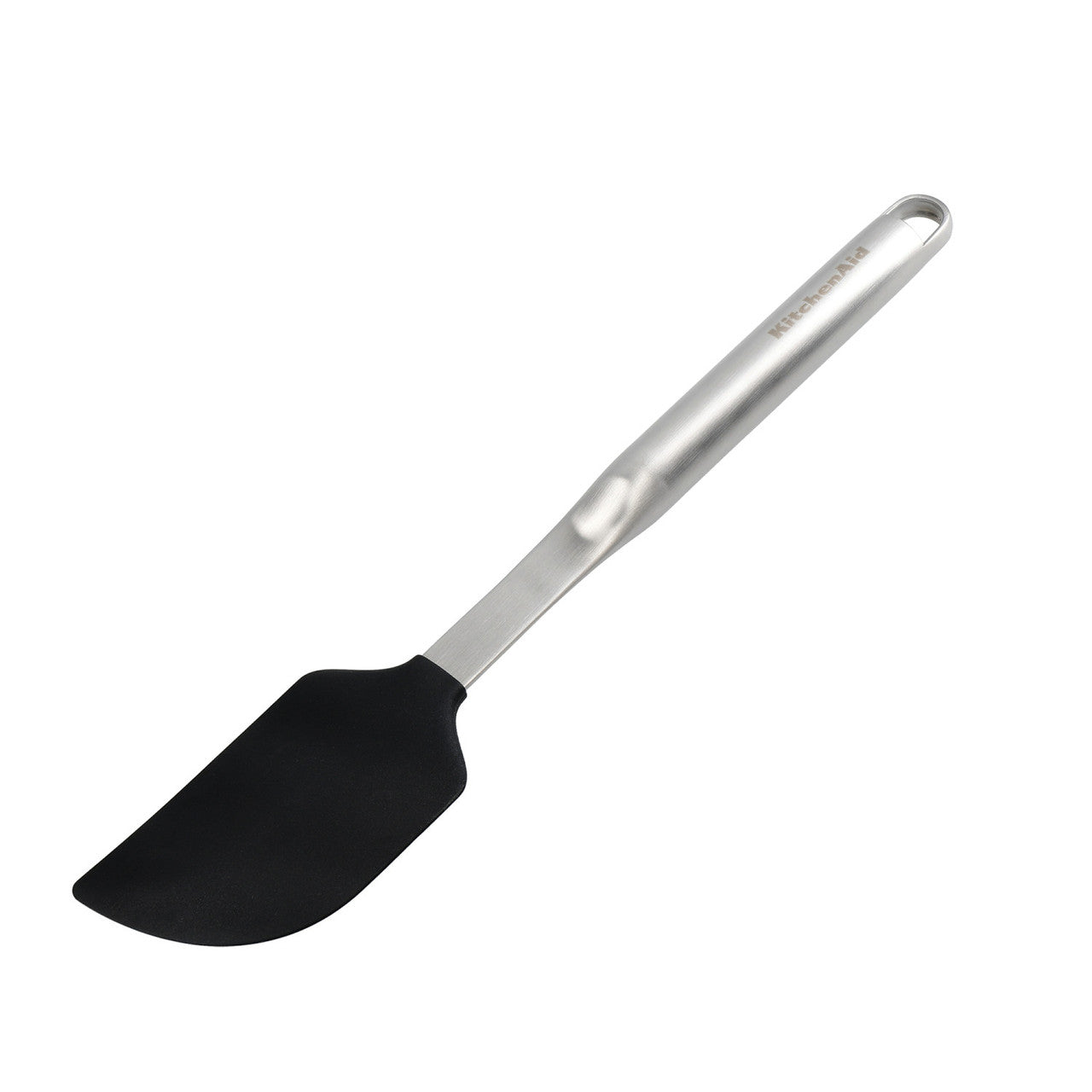 KitchenAid Premium Stainless Steel Scraping Spatula (Black)