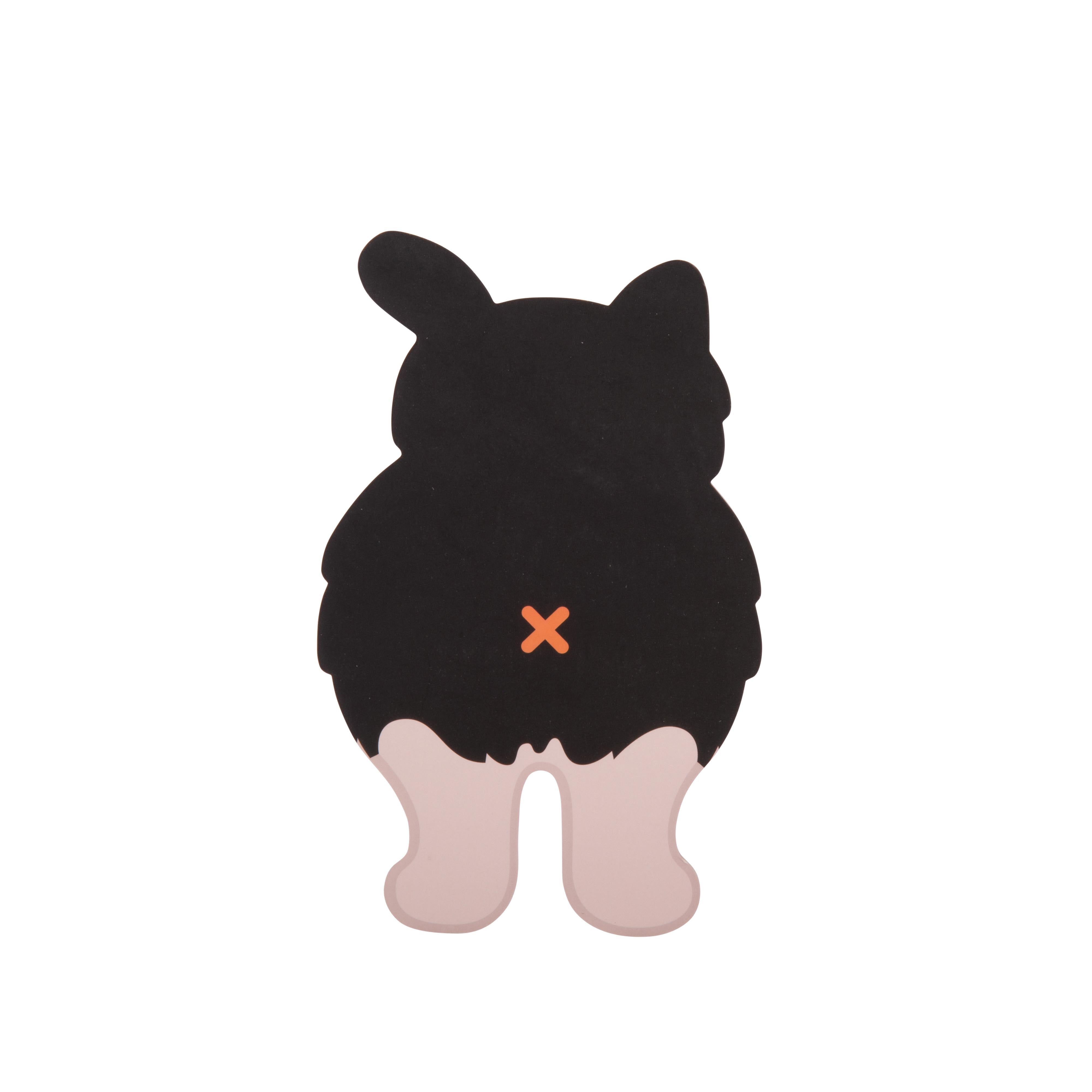 NPW Cat Bum Coasters 4 Piece Set