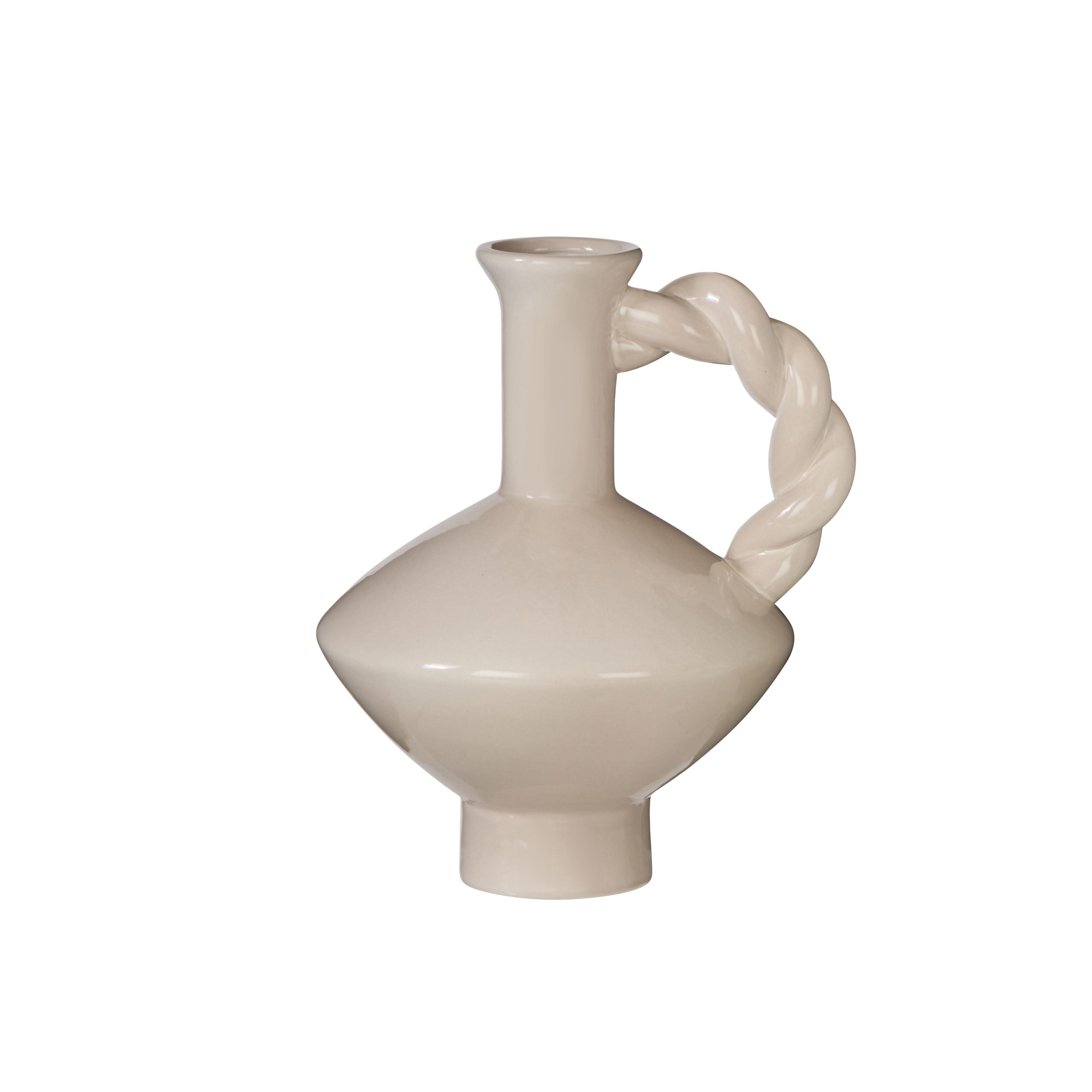 Emporium Arlo Twist Vase Large Moonbeam