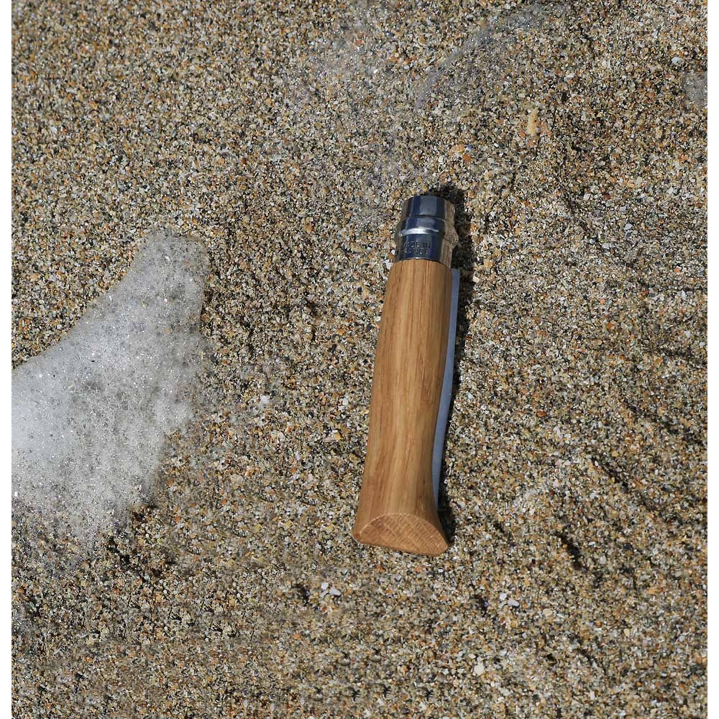 Opinel No.06 Stainless Steel Folding Knife Walnut