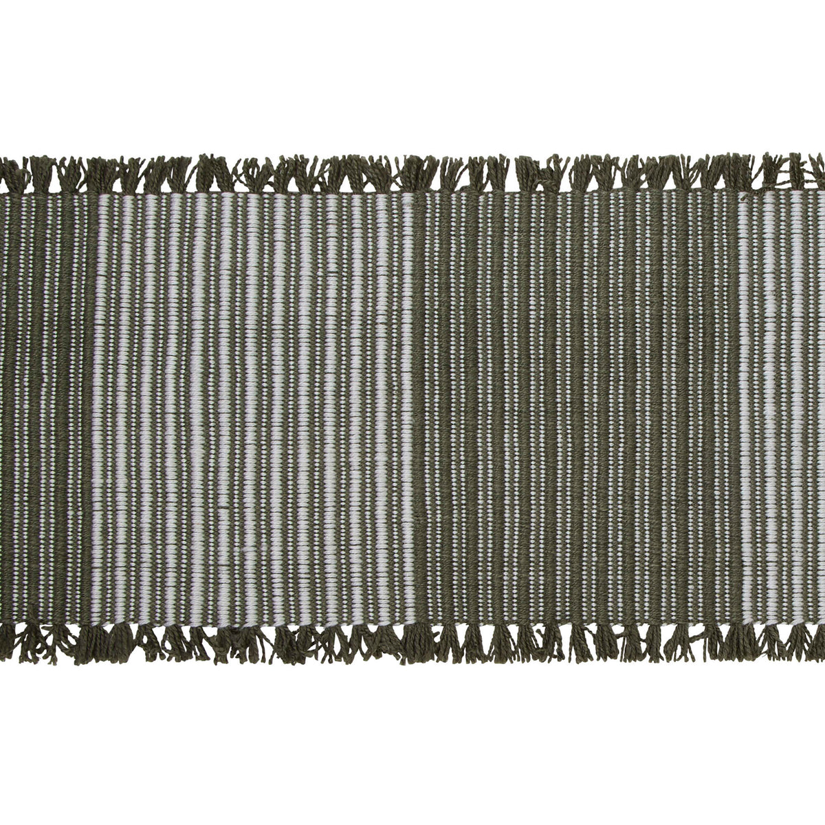Amalfi Cai Table Runner Green & Natural