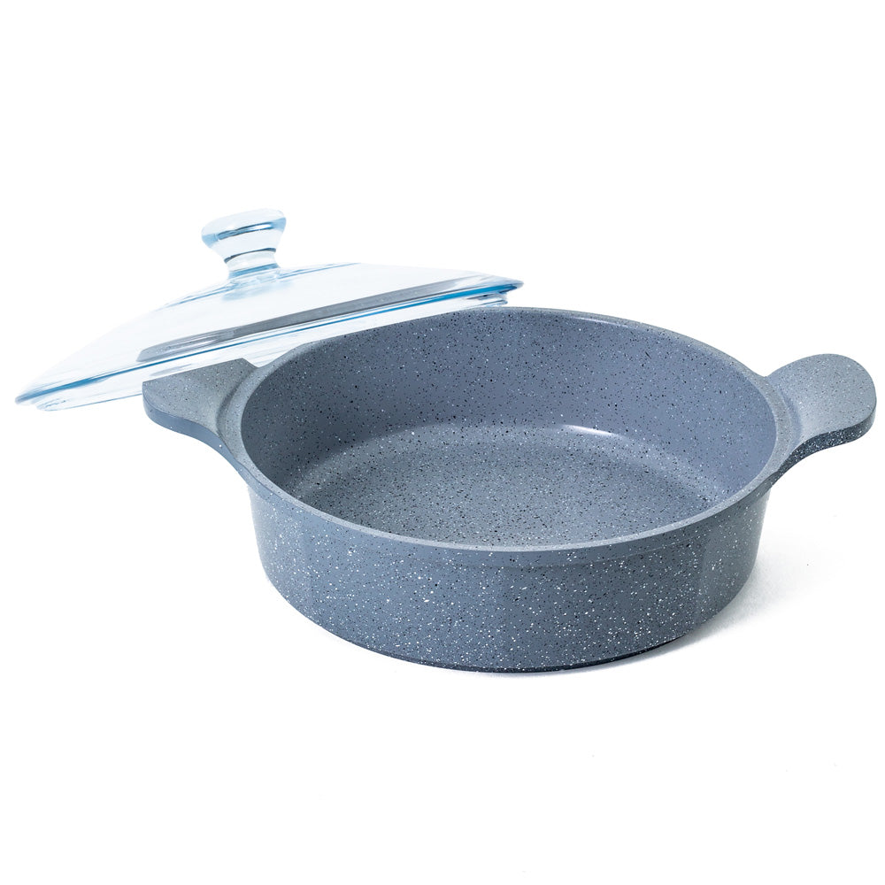 Neoflam 24cm Low casserole Induction Marble