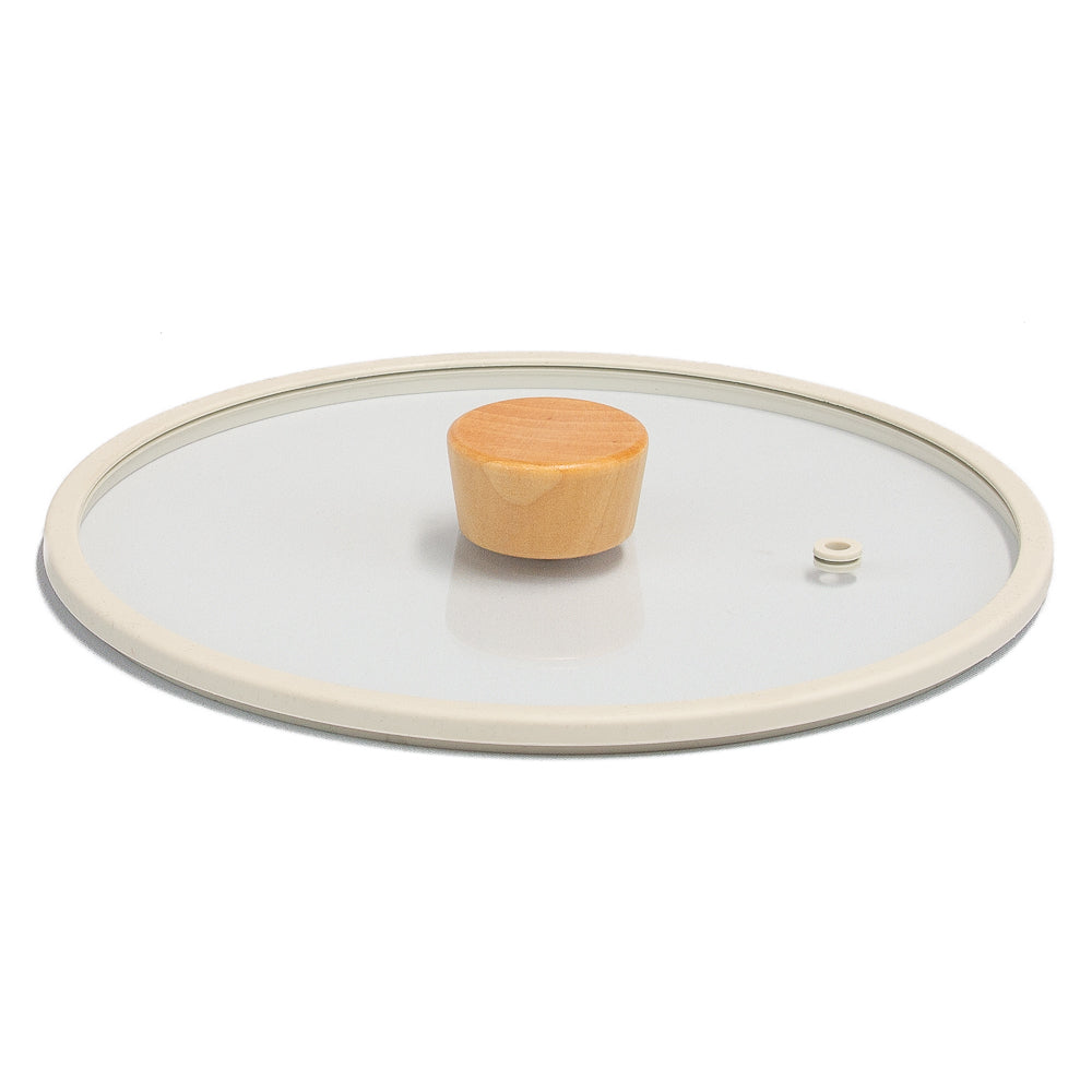 Neoflam Fika 18cm Saucepan Induction with Glass lid and silicon rim