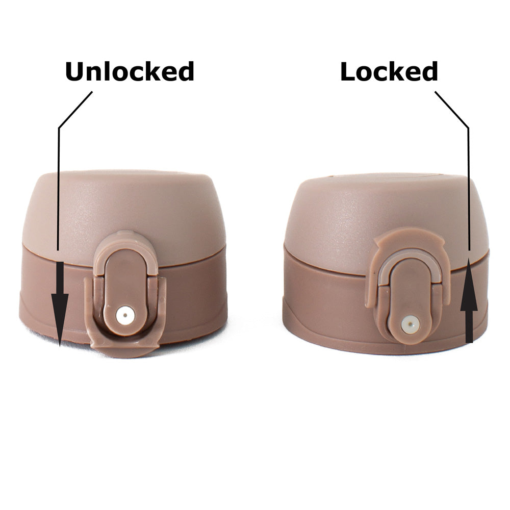 320ml Neoflam Kids Stainless Steel Double Walled and Vacuum Insulated Water Bottle Bronze Metal