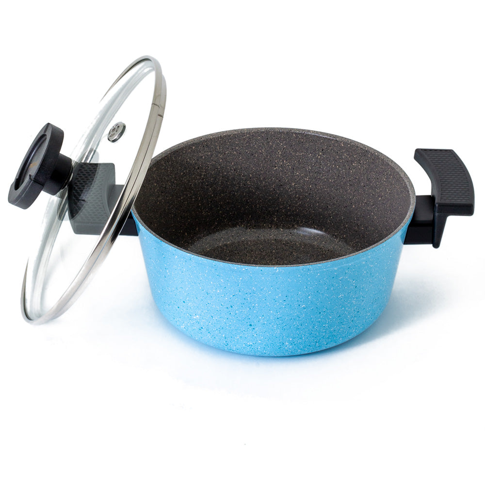 Neoflam Luke Hines 20cm Casserole Induction Marble blue