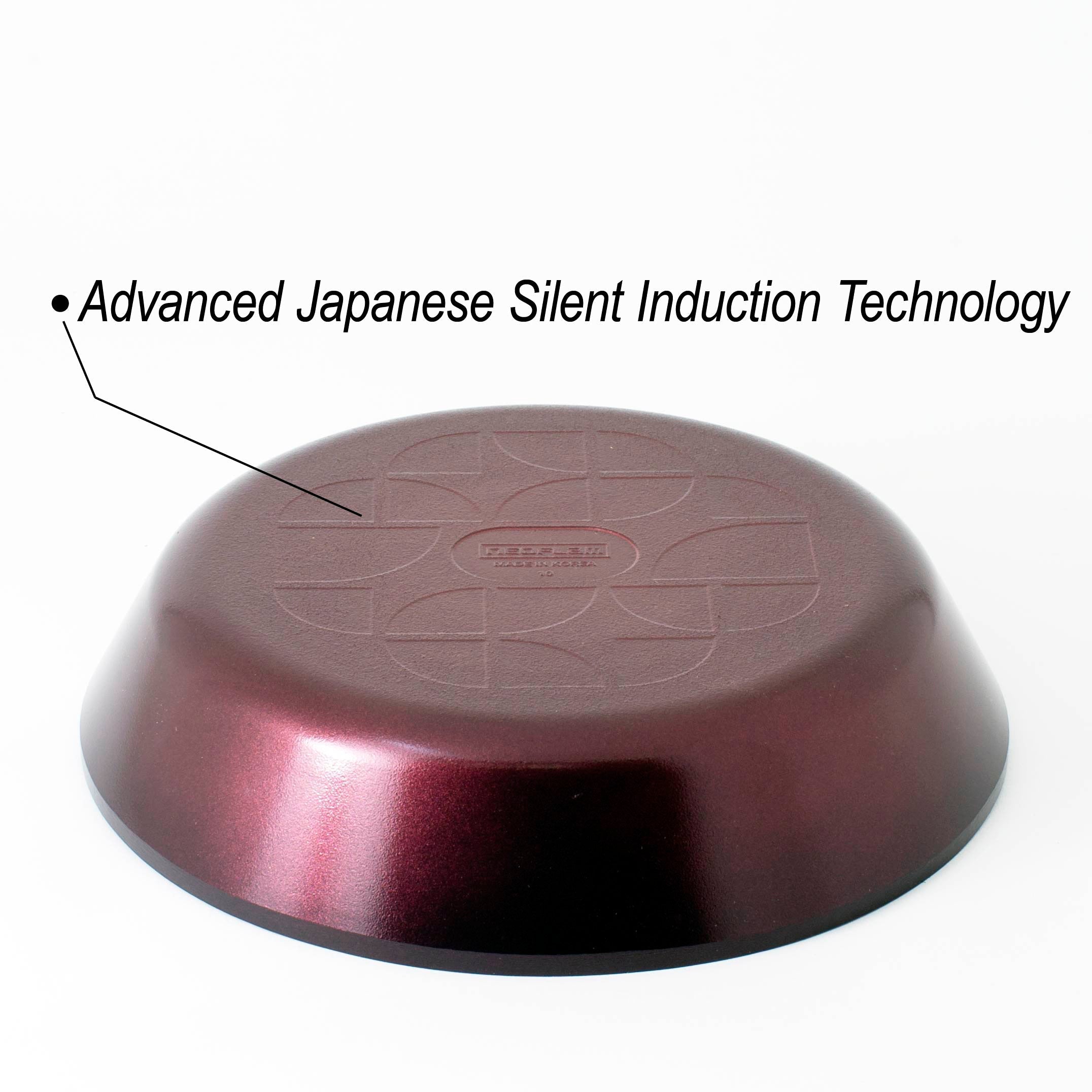 Neoflam MyPan 28cm Wok Pan Induction Red Ruby