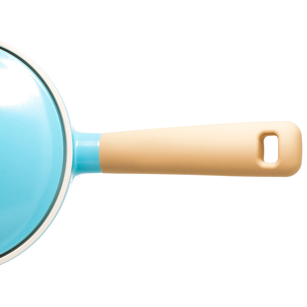 Neoflam Retro 18cm Sauce Pan Induction with Die-Cast Lid Mint