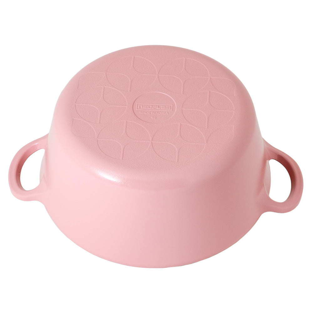 Neoflam Retro 22cm Stockpot Induction with Die-Cast Lid Pink