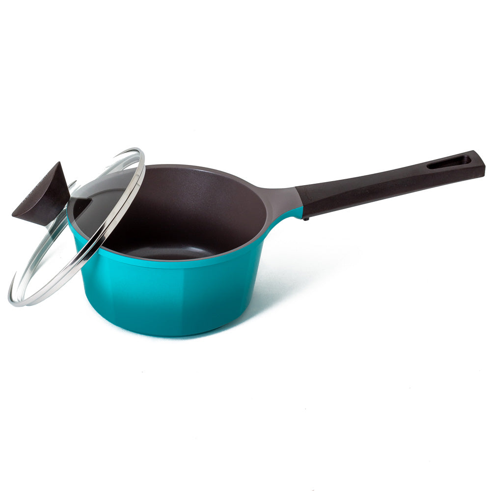 Neoflam Venn 18cm Sauce Pan Induction Turquoise 2.0L