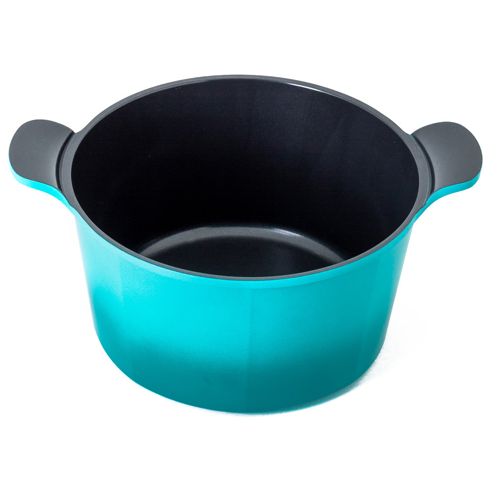 Neoflam Venn 26cm Deep Casserole induction Turquoise 6.25L