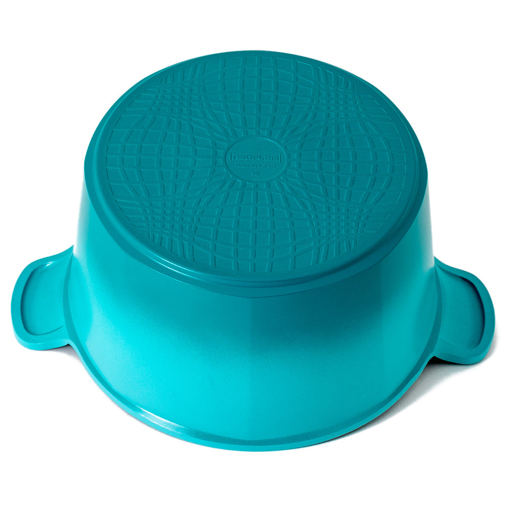 Neoflam Venn 26cm Deep Casserole induction Turquoise 6.25L