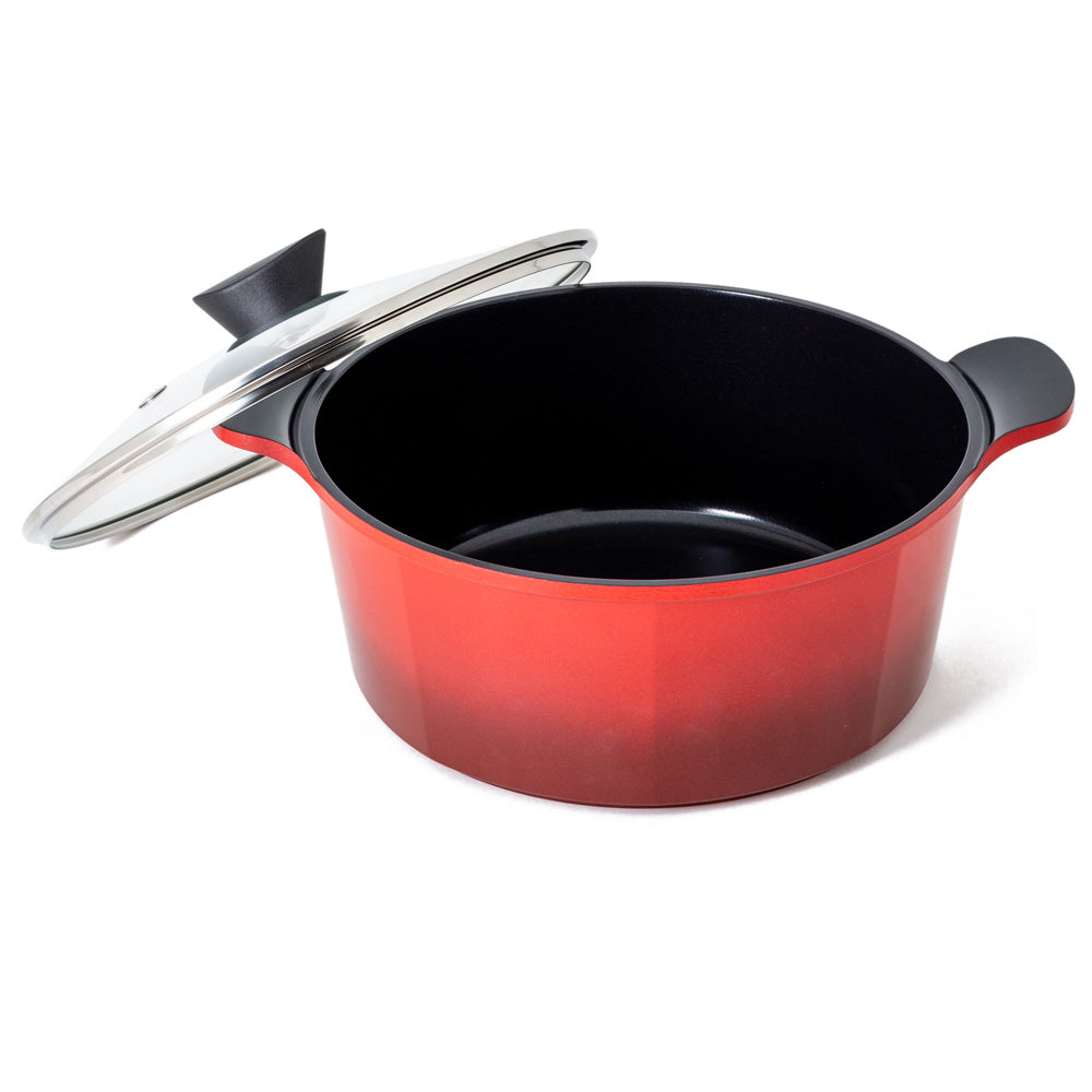 Neoflam Venn 28cm Casserole Induction Red 7.0L