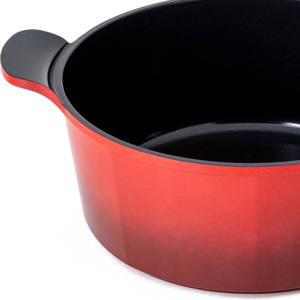 Neoflam Venn 28cm Casserole Induction Red 7.0L