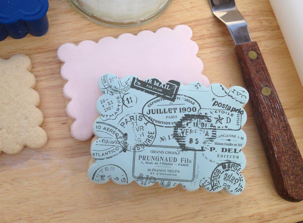 Stamp a Cake Postage & Floral Stamp