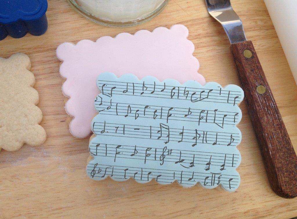 Stamp a Cake Music & Scroll Stamp