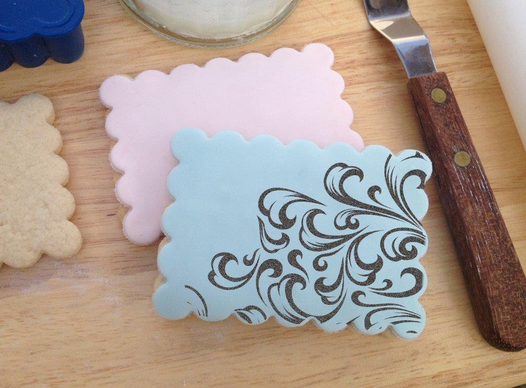 Stamp a Cake Music & Scroll Stamp